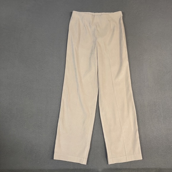 J. Jill Pants - J Jill Pants Womens 6 Beige Wearever Smooth Classic Slim Leg Side Zip Stretch